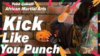 Throw’n Kick Combos like Punch Combinations | Montu | African Martial Arts