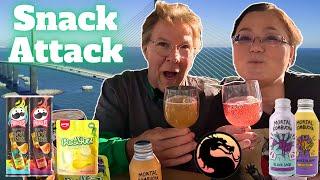 Snack Attack at the Skyway Bridge - Kombucha, Pringles, Peelerz ️