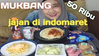 Kenyang 50 Ribu Jajan Di Indomaret | Mukbang Indonesia