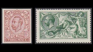 GB King George 5th stamps at auction