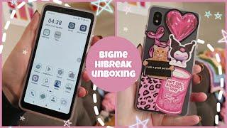 unboxing an e-ink smartphone | bigme hibreak |