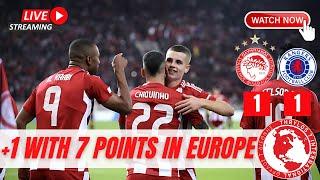 Thrylos Settle for +1 At Home | 1-1 Olympiacos vs Rangers | Europa League POSTMATCH