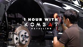 Hơn 1 tiếng Detailing cùng Kombat (Real Time ASMR Style)