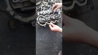 How to open a head gasket#kashi #mechanic #viral #shot #rashidmechanic