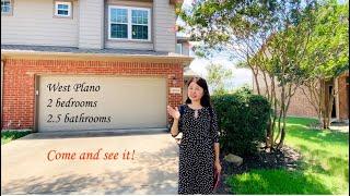 Charming well maintained 2 bedroom townhouse in desirable west Plano is for sale now!