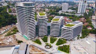 TNB Iconic Structure In Jalan Bangsar  Kuala Lumpur Almost Completed 2022