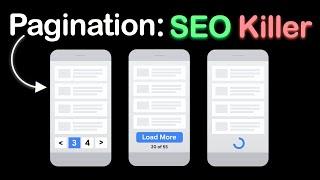 How pagination can cause poor SEO (No more Infinite Scrolling?)