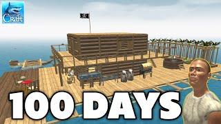 We Spent 100 Days in Survival and Craft | Survival and Craft: Multiplayer