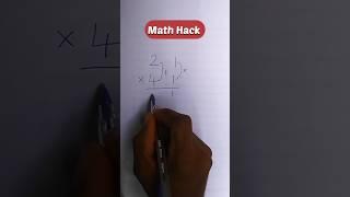 Crazy Math Trick || Math Trick #shorts #mathematics #mathtricks #mathkub