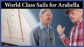 World Class Sails for Arabella - Episode 234 - Acorn to Arabella: Journey of a Wooden Boat