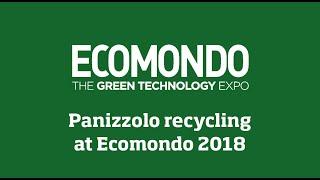 Panizzolo Recycling at Ecomondo 2018