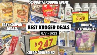 BEST KROGER DEALS | OVER 30+ EASY COUPON DEALS | SAVE MONEY AT KROGER | 8/7 - 8/13