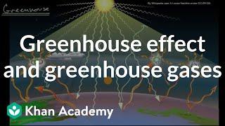 Greenhouse effect and greenhouse gases | High school biology | Khan Academy