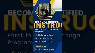 Become a Yoga Instructor in 1 Year | Yoga Courses in One Year |