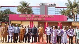 Traore opens new Treasury Deposits Bank for Economic & Financial Sovereignty of Burkinabes