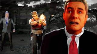 Stryker's Fatal Blow on Donald Trump (Mortal Kombat 1)