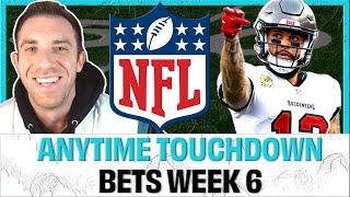 NFL Week 6 | 8 Anytime Touchdown Bets | Picks & Projections Today | Land Your Bets