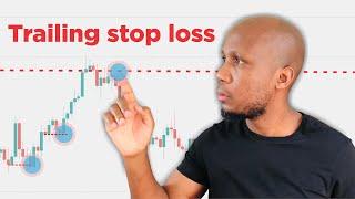 How I apply a trailing stop loss on Bybit | what is a trailing stop loss? (Class 16)