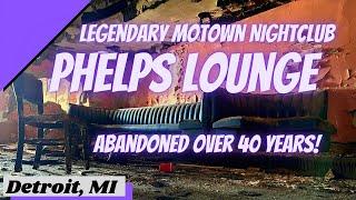 Phelps Lounge, Historic Detroit Blues Motown Club, Abandoned for 40 Years!