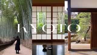 KYOTO TRAVEL VLOG ep.01| My First Solo Trip• Exploring Okochi Sanso Garden, Arashiyama & Zuiho-in