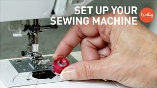 How to Set Up a Sewing Machine for Beginners with Angela Wolf