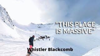 First Time Snowboarding at Whistler Blackcomb