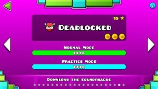 Geometry Dash – “Deadlocked” 100% Complete [All Coins] | GuitarHeroStyles