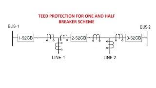 Teed Differential Protection of One and Half Breaker System