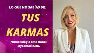 ¿Eres INSEGURA?, ¿MUY EMOCIONAL? TE CUESTA TOMAR DECISIONES? #karma #numerologia #cartanatal