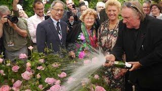 Pépinières Paul Croix : Baptême Rose Gérard DEPARDIEU