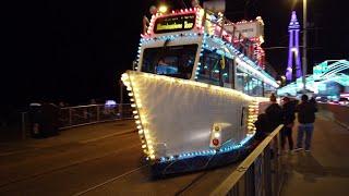 BLACKPOOL saturday night, the lights the sounds, the streets, and the people, after dark