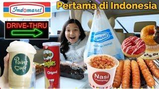 Cobain Makanan INDOMARET DRIVE THRU Satu-satunya Se-INDONESIA!!  **WOWWW***