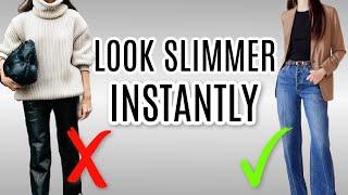 Surprising Slimming Style Secrets for Women Over 40 Revealed | How to Dress Thinner