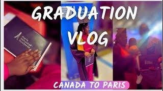 7 Days In PARIS VLOG | My graduation day VLOG| Trip to Paris