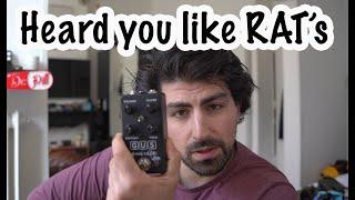 GUS 'gone mad' pedal: a take on a Rat circuit that’s gone mad! pedal review tonetalk playthrough