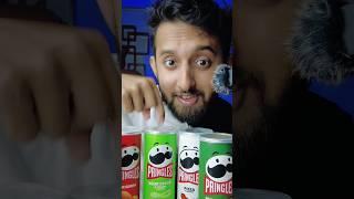 Rating the most popular Pringles Flavours in India #pringles #foodreview #chips #mukbang #review