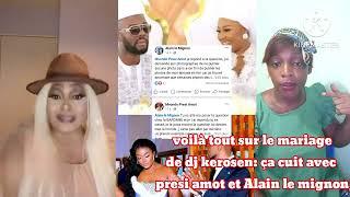 Lolo fodja cri.tique le mariage dj kerozen, nous dit tout sur Alain le mignon et presi amot ça cuit