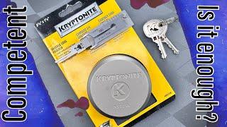 [1604] Kryptonite Hidden Shackle Padlock (Model 855156)