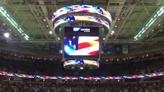 Holy Virgin Cathedral Choir singing anthem at San Jose Sharks