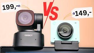 OBSBOT Meet 2 VS OBSBOT Tiny 2 Lite: Vergleich von zwei 4K KI Webcams  /moschuss.de