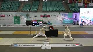 Tunis Grand Prix 2024 SWS - L32 - Despina Georgiadou GRE v Nada Hafez EGY