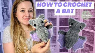 Easy Crochet Bat Tutorial | Free Amigurumi Animal Pattern for Beginners