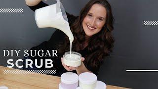 How to Make Sugar Scrub Recipe DIY Kit