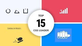 CSS Preloaders | 15 Stunning CSS Loading Animation examples for your website