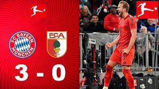 Bayern München vs Augsburg 3:0 Zusammenfassung | Bundesliga 2024-25 | bayern augsburg