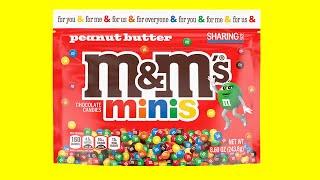 M&M's - Peanut Butter Minis Chocolate Candies