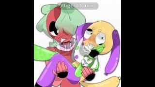 BalloonBerry [Dandy's world] FT: Sprout x Looey (Cre: @DianaTheAlien )  #idonthavetiktok