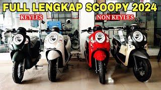 SCOOPY 2024 TERBARU FULL LENGKAP DENGAN TYPE DAN HARGA