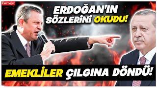 Özgür Özel Sokakta Emeklilere Erdoğan’ın O Sözlerini Okuyunca Vatandaşlar Çılgına Döndü!