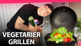 Wenn man mit Vegetariern grillt.